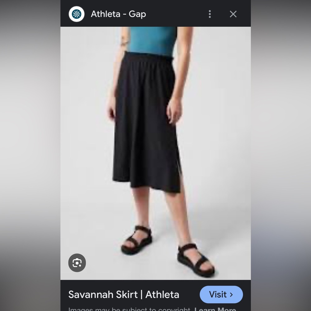 Athleta Savannah Skirt (sold out ), Size M